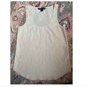 Gold & cream French connection tank